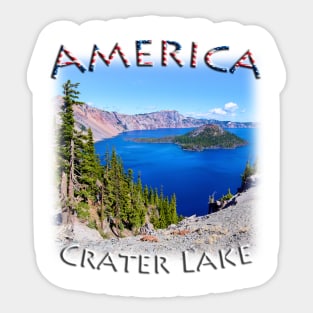 America - Oregon - Crater Lake Sticker